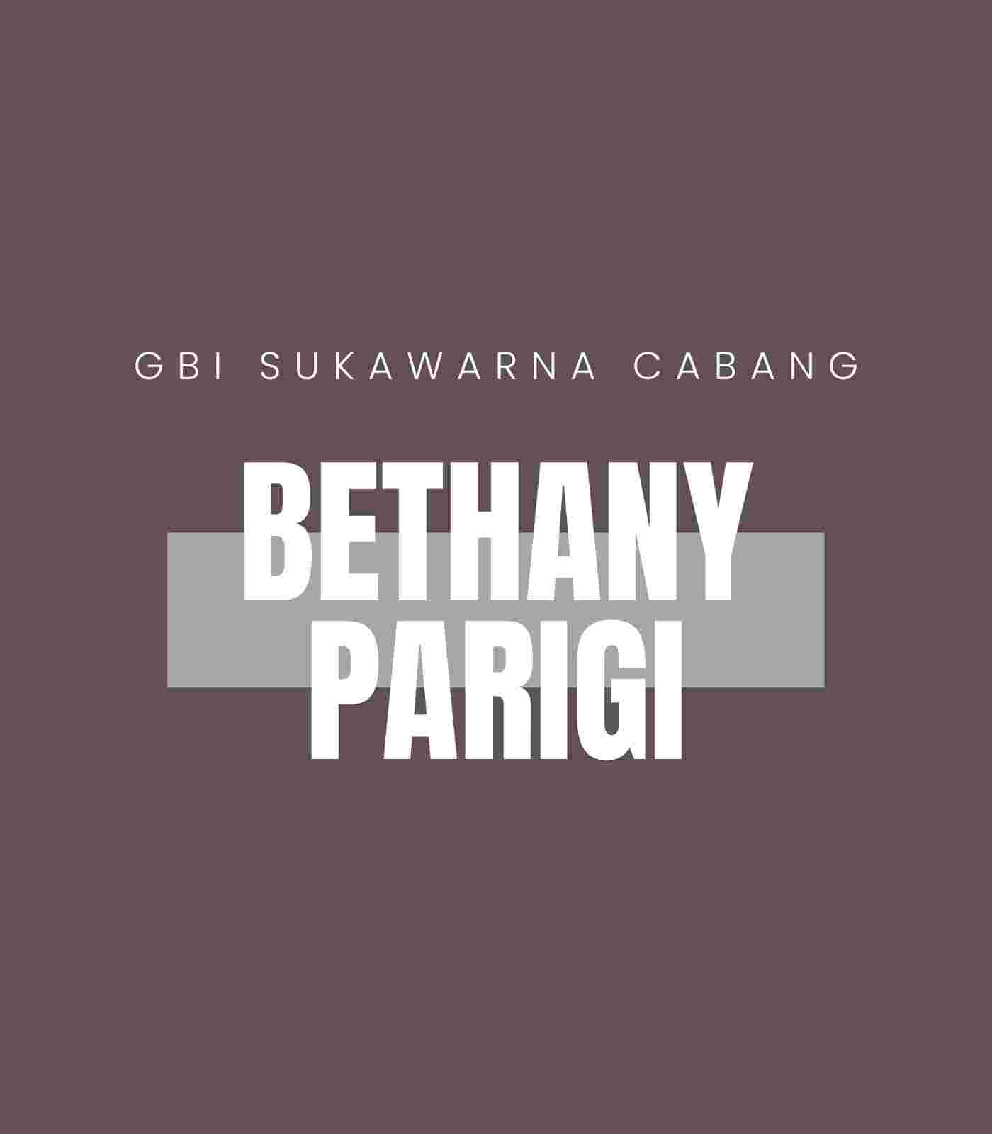 BETHANY PARIGI Schedule